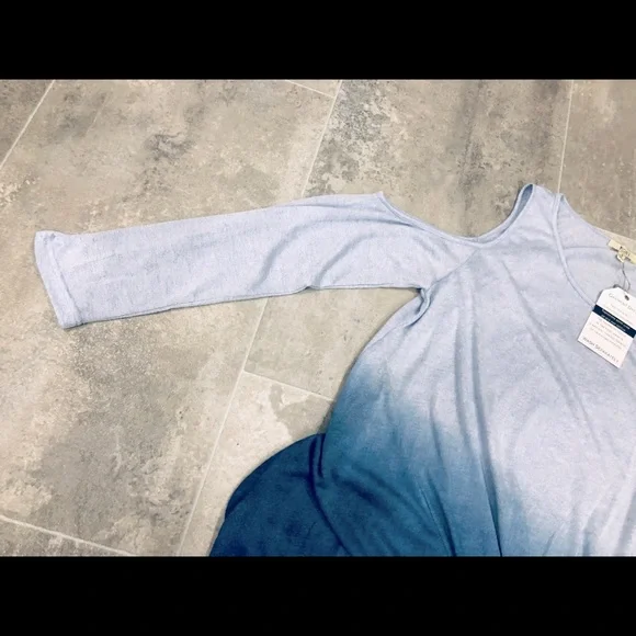 ♦️1 Left♦️NWT-Kori-Cold Shoulder Twist Tie Front Women - Measurements in Pics - Picture 10 of 16